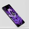 Phone Case For Oneplus 13R 13 12 10T 11 R10 Nord N100 N200 N10 9 9R CE 2 3 Z Pro Lite 5G Soft TPU Cover Art Purple Butterfly Bag