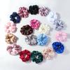 Simple and Versatile French Satin Scrunchie, Satin Scrunchie Hair Accessory