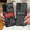 Pouzdro pro Samsung Galaxy A54 A35 A53 A52S A72 A17 A52 A73 A33 A16 A15 A14 A23 A34 A36 A56 A55 Kryt na telefon Logo hrdiny Marvel