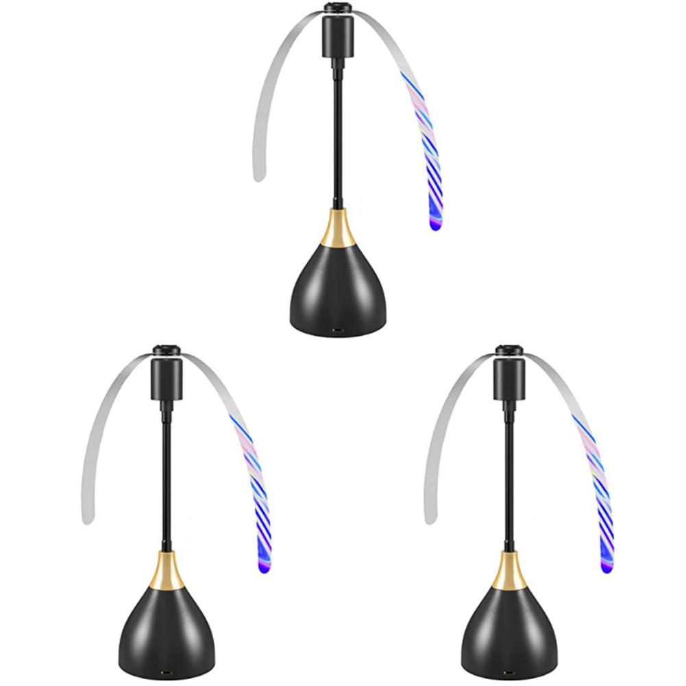 1-3pcs Portable Fly Fans For Tables Effective Fly Repellent Fan Keeps Flies Away With Soft Blades for Picnic BBQ Party Fly Fans