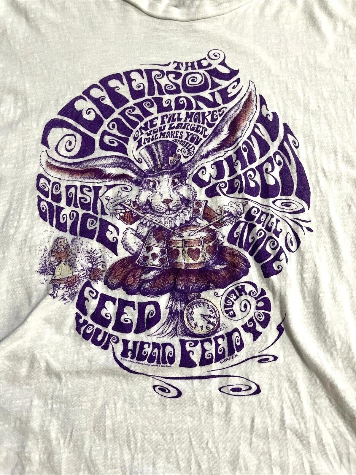 Retro Fulton Street Jefferson Airplane Shirt Classic White Unisex S-5XL S