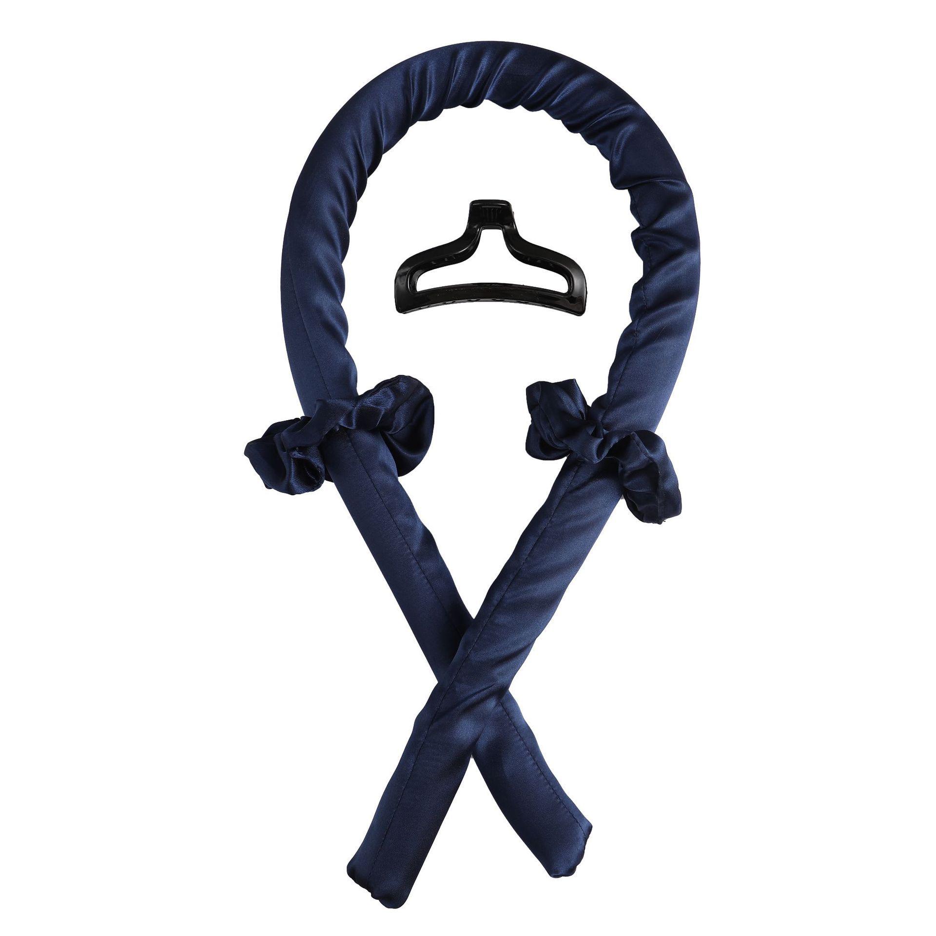 

Щипцы для завивки с губкой из пеноматериала без нагрева для создания крупных волн без усилий Rod + 2 Hair Ties