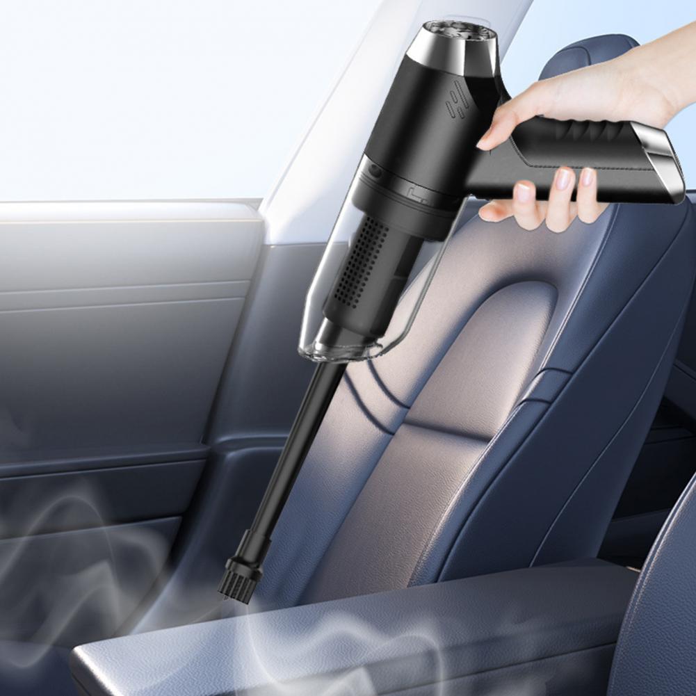 Car Vacuum Cleaner Mini Portable Handheld Strong Suction Wireless Cleaning Machine Auto Robot Car Accessories Home Appliance