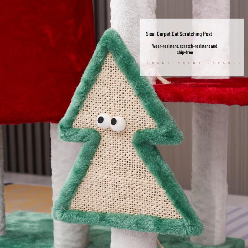 Lefei Christmas Tree Cat Tower & Condo