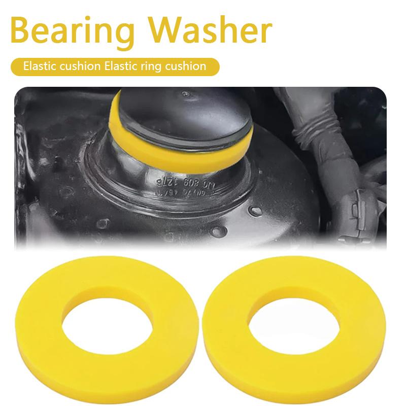 2Pcs Car Strut Top Mount Tower Suspension Steering Shock-Absorbing Bearing Washer Pad Accessories