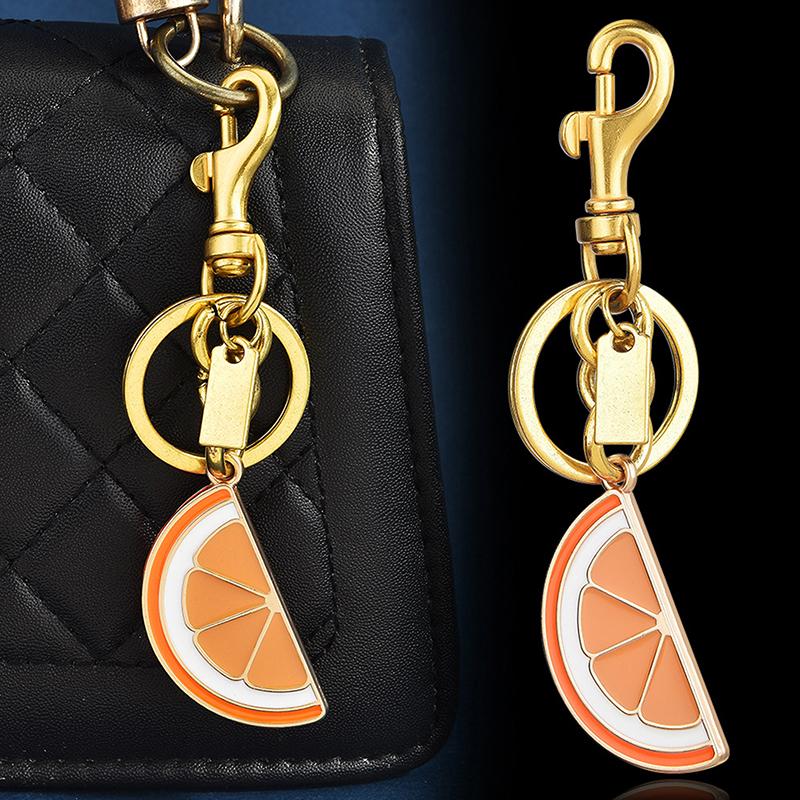 Niedlicher Schlüsselanhänger für Frauen für Tasche, Schlüsselanhänger für Taschenanhänger, Frucht-Schlüsselanhänger für Damenhandtaschen oder Geldbörsen