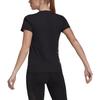 Set In Sleeve T Shirt Women's Black GL6844