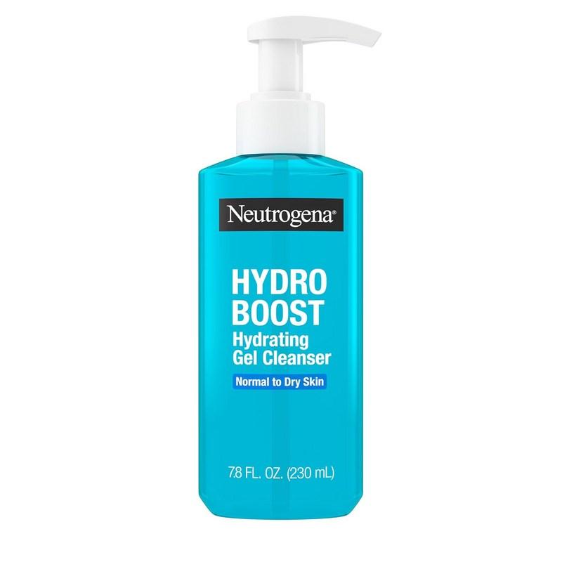 Neutrogena Hydro Boost Hydrating Face Wash Makeup Remover, 230ml, 1 Set