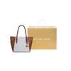 Michael Kors Mk Charlotte Monogram Commuter Zipper Tote Bag Women Tote Vanilla 35T0GCFT3B-VANILLA