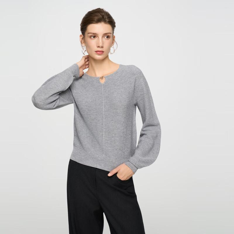 ELLASSAY Women's Elegant Simple Pullover Knit Sweater