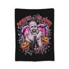 Poster von Terrifier 3 Weihnachtsdecke Fleece Weihnachten Halloween Kunst Der Clown Dünne Überwurfdecken für Sofa Outdoor Steppdecke
