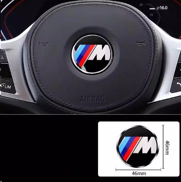 1 Stück Auto Lenkrad Mittel Emblem Aufkleber Innenraum Dekoration Für BMW E36 E46 E53 E90 E60 E61 E93 E87 X1 X3 X5 X6 F30 F20 F10