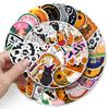 50 Halloween Graffiti Stickers, Cartoon Festival Children's Guka Phone Cases, Suitcase Stickers