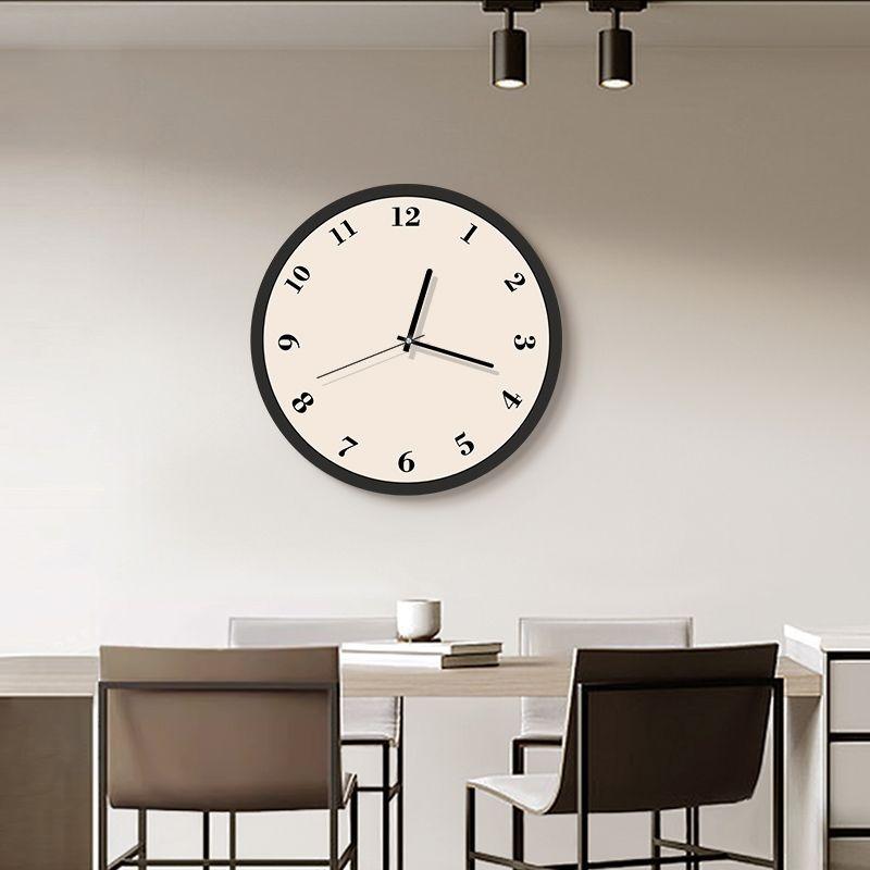 Advanced Sense Wall Clock Simple Living Room Dining Room Punch-free Minimalist Hanging Watch Creative Silent Decoration Clock