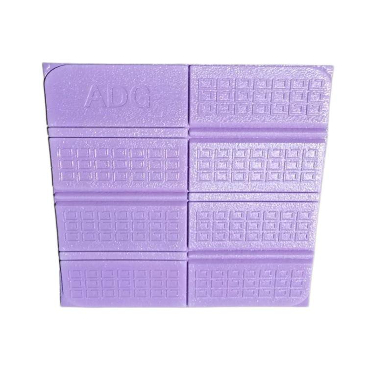 XPE Czterokrotnie Składana Przenośna Poduszka Siedziska Outdoorowego: Wodoodporna mata piknikowa typu plaster miodu z izolacją piankową