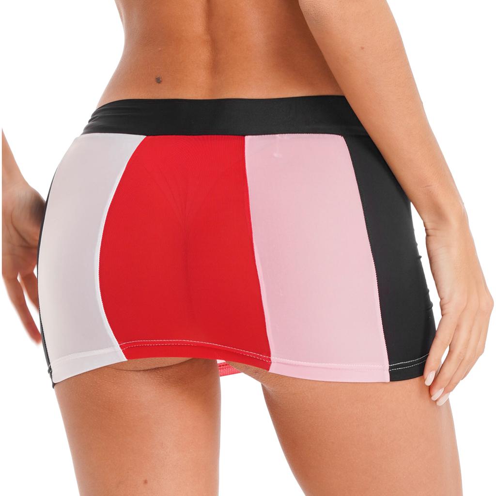 Womens See-through Miniskirt Sheer Mesh Low Rise Pencil Skirt Nightwear