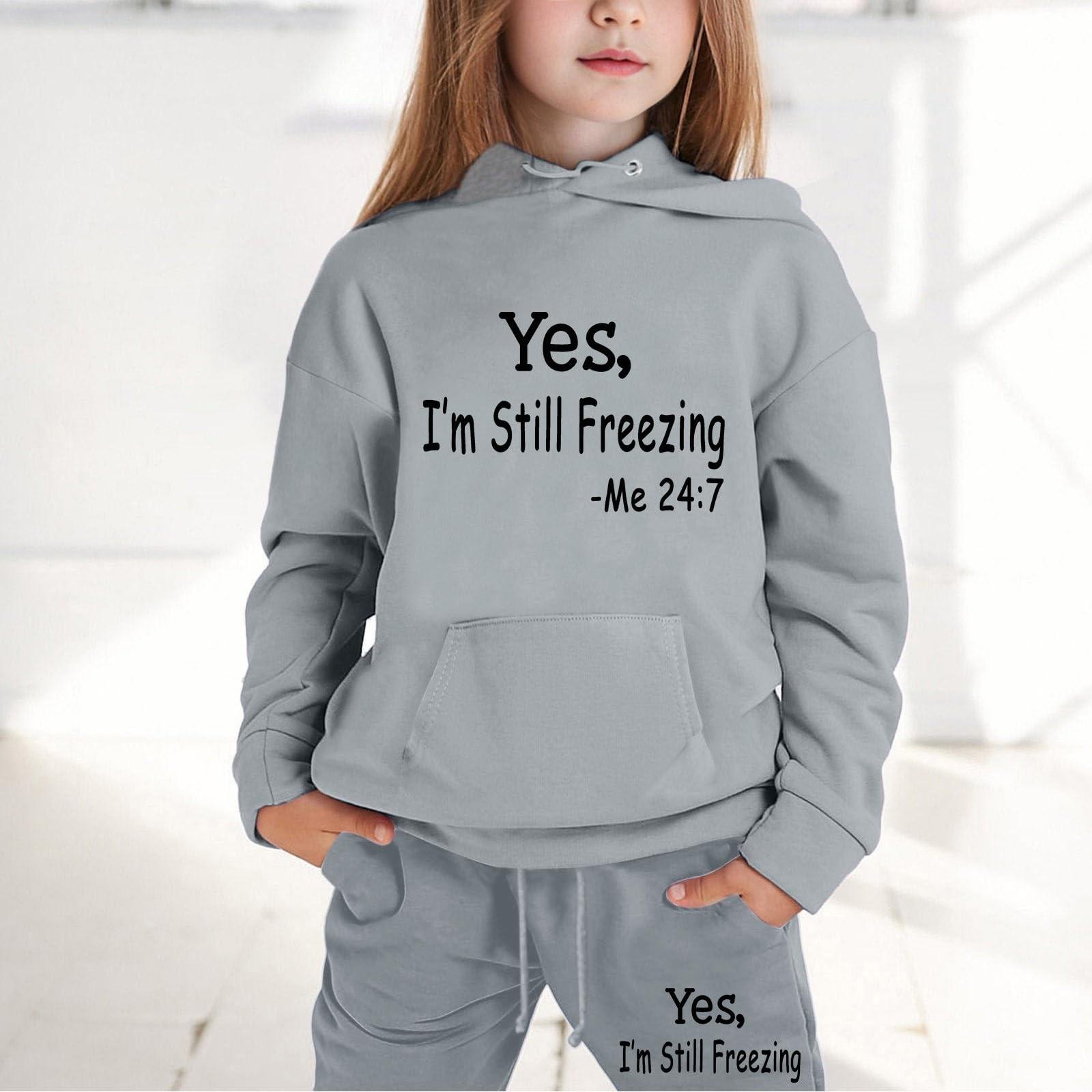 

Мальчики Девочки Спортивный костюм Одежда Толстовка с капюшоном Беговые штаны Спортивные костюмы Комплект Модный наряд 150