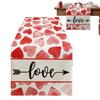 Exquisite Valentine's Day Table Cloth Tablecloth Valentine's Day Celebration Dinner Decoration Perfect for Daily Use