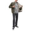 Vans Reversible Sherpa Fleece Long Sleeve Logo Sports Jacket Men Outerwear Military-Green VN0A5KLN0CT