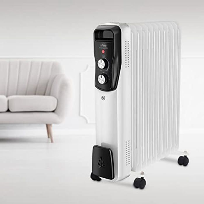 Radiateur d'Huile - UFESA - Antares 2500 - 2500W - 11 Éléments - Thermostat Réglable