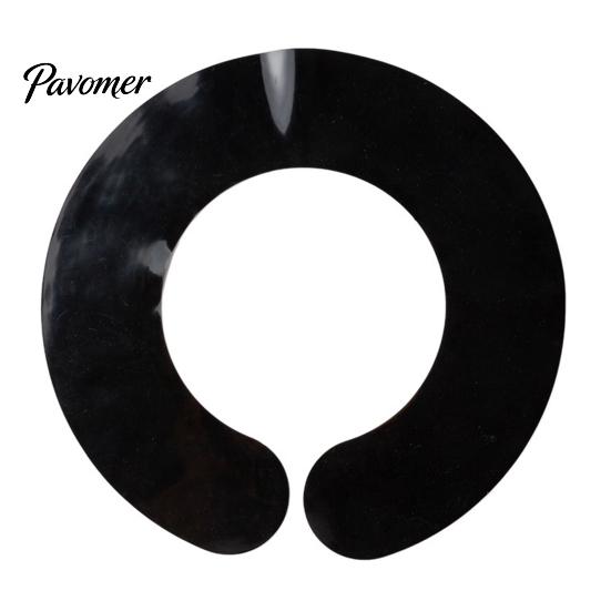 Hair Coloring Neck Shield Silicone Cutting Collar, Waterproof Haircut Wrap Guard, Barber Shop Supplies Dyeing Pad for Hairdressing Reusable Cape