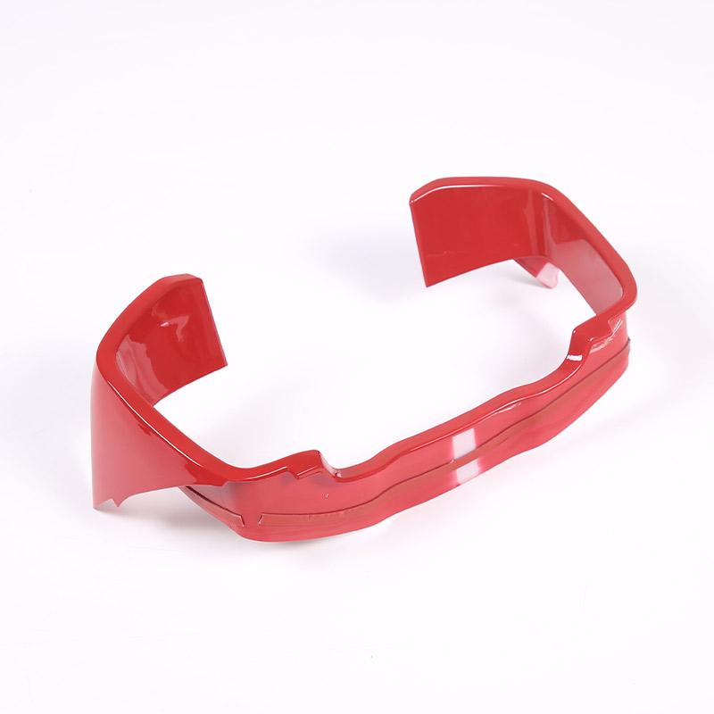 For Subaru WRX    ABS Carbon Fiber Car trument Panel Display Decorative Frame Sticker Car Interior Accessories