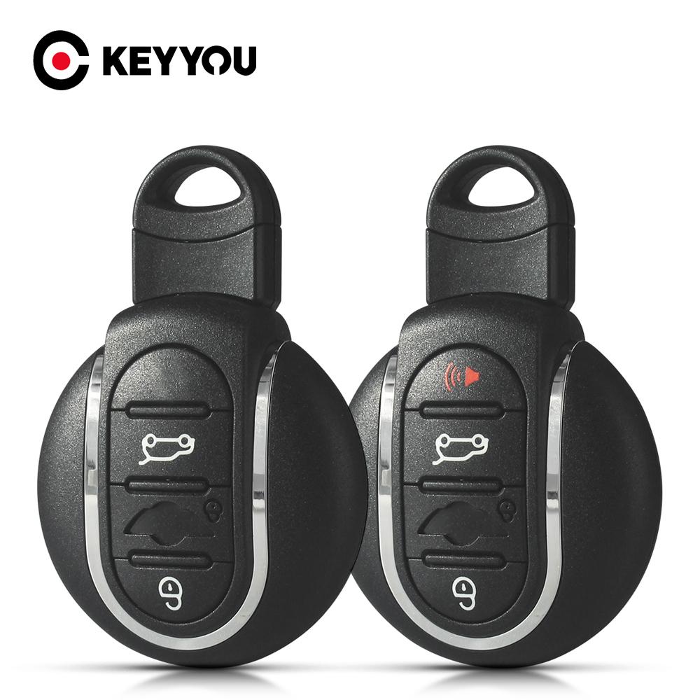 3/4 Buttons Car Key Case Holder Smart Remote Fobs Cover Shell For Bmw Mini Cooper F54 F55 F56 F57 F60