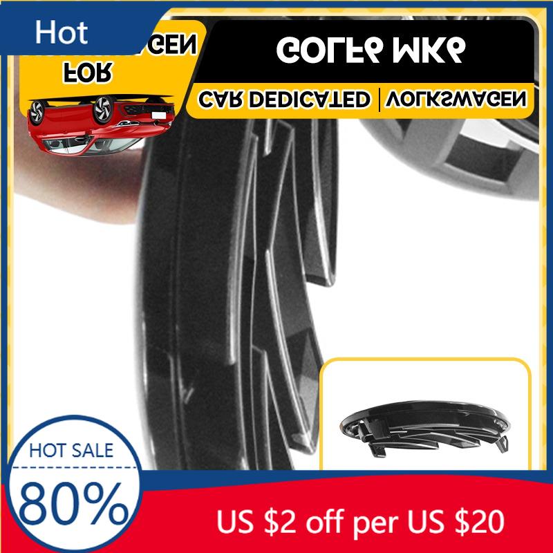 New For VW VOLKSWAGEN Volkswagen 135mm Car Front Grille Badge and 110mm Rear Trunk Emblem Lid Logo Accessories For VW Golf