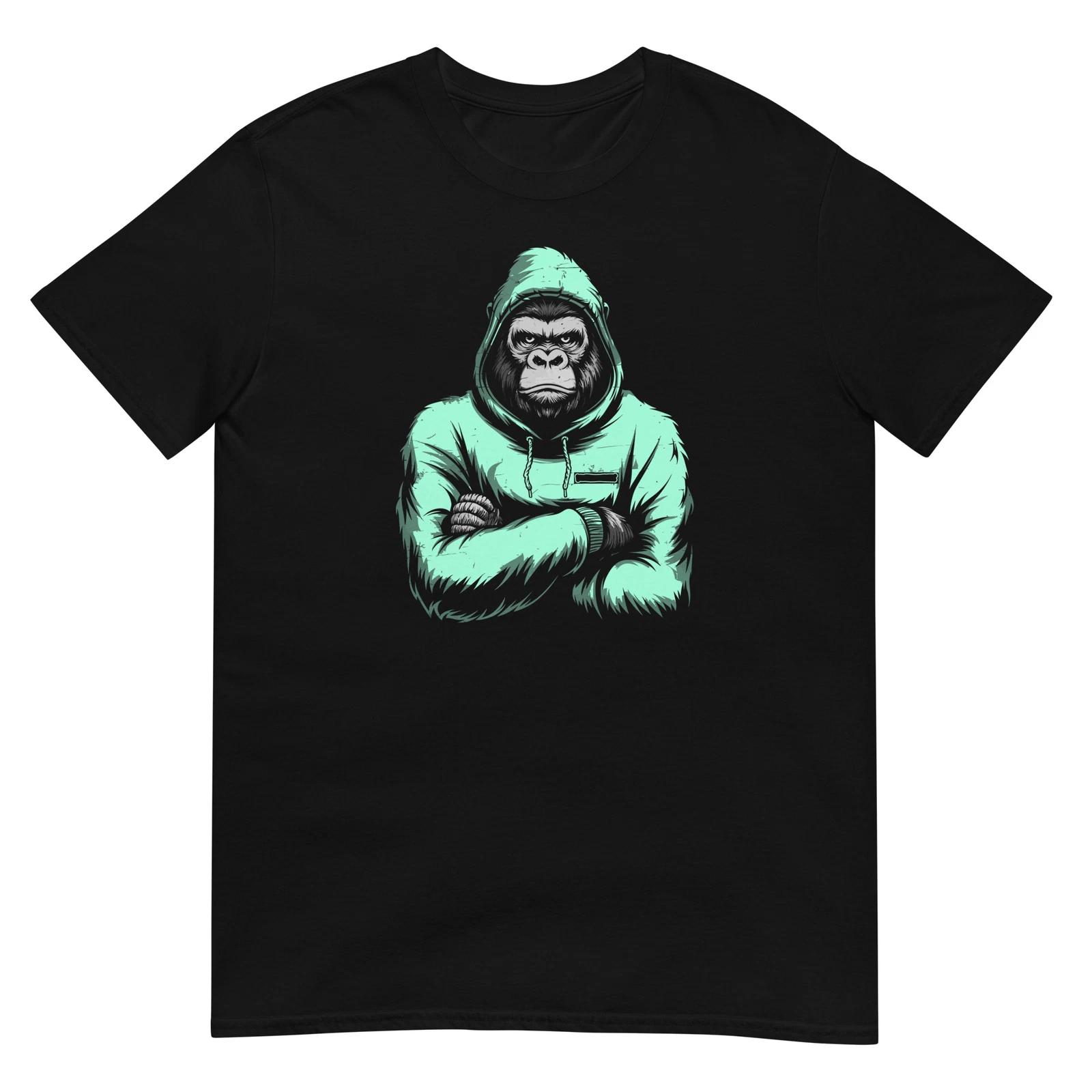 Gorilla Silverback T-shirt Silver Back Jungle King Design Unisex Tshirt M