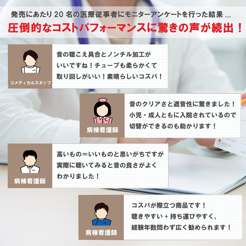 Spiritmedical Classical Dark Blue for Pediatric and Adult Ideal for and Simple Design 3+SP Stethoscope, (CK-SS601CPF), 2-Way Use, Hospitals, Doctors,