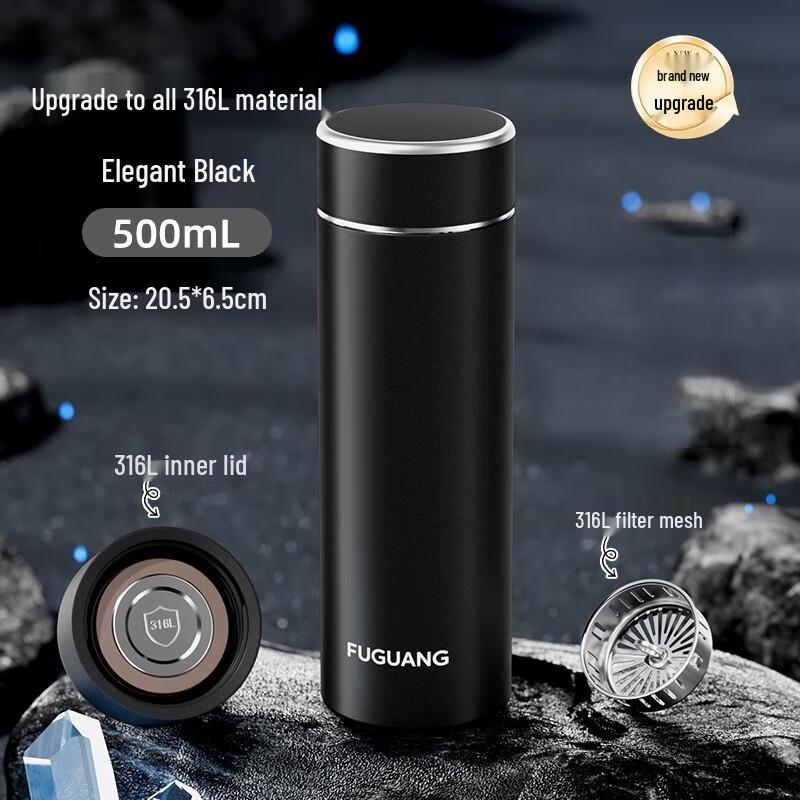 FUGUANG 316L Stainless Steel Portable Thermos Cup