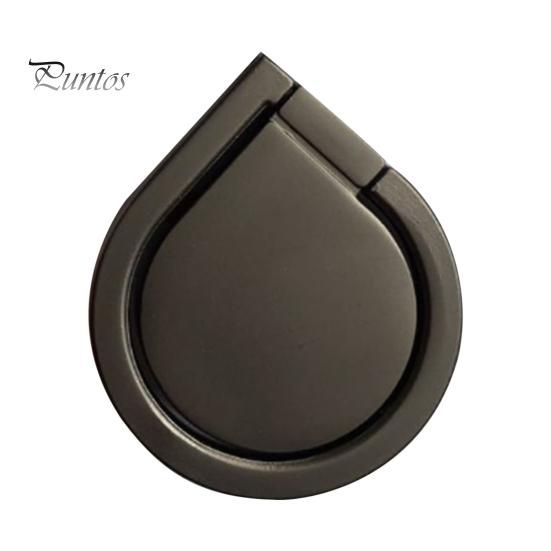 

Подставка для телефона, регулируемая пряжка с кольцом-каплей, без маркировки, металлическая настольная подставка, держатель мобильного телефона для офиса чёрный