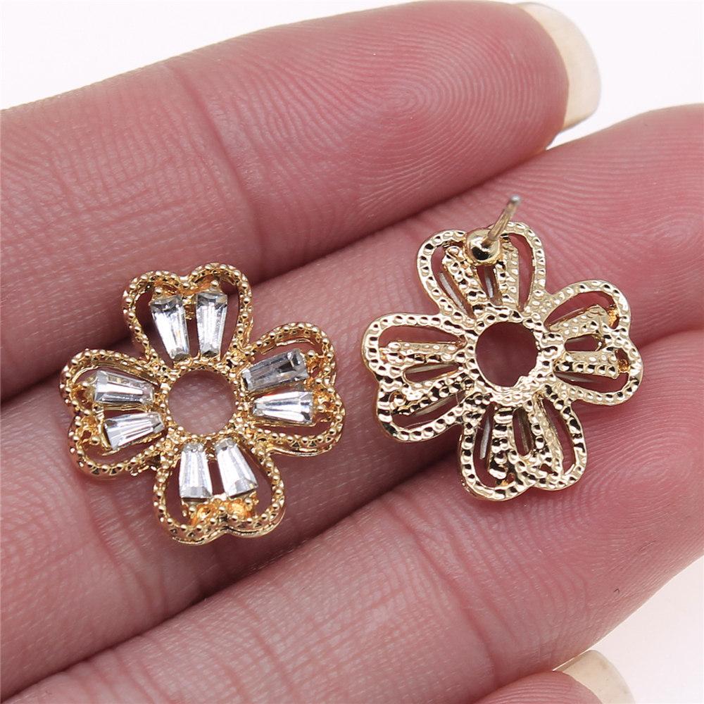 Ohrstecker Pentagramm Traumfänger Vintage Schmuckzubehör QE023