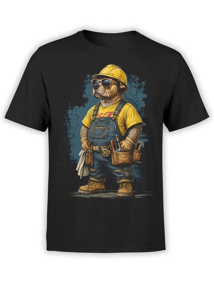 Builder Bulldog Tshirt Unisex S