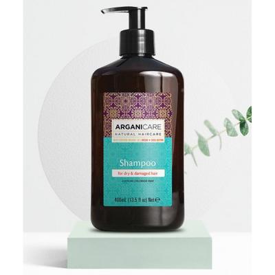 Arganicare Argan Shampoo 400ml Für Trockenes   Geschädigtes