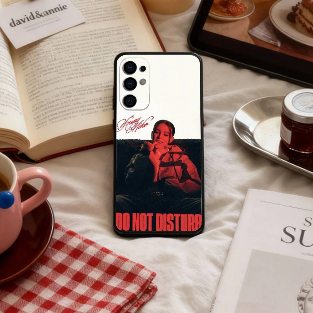 Singer Young Miko Do not disturb Phone Case For Samsung S 25,24,23,22,30,21,10,9,Ultra,Plus,Lite,FE,4,5 G Soft Black Case