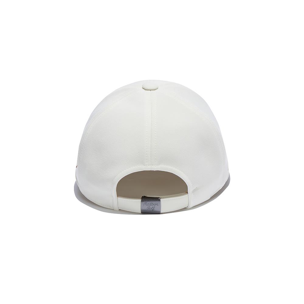 MALBON GOLF New Shape Wide Ball Cap Ivory (Woman)