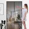 Magnetic Screen Door with Velcro Closure - Anti-Mosquito Polyester Mesh, No-Drill Self-Install