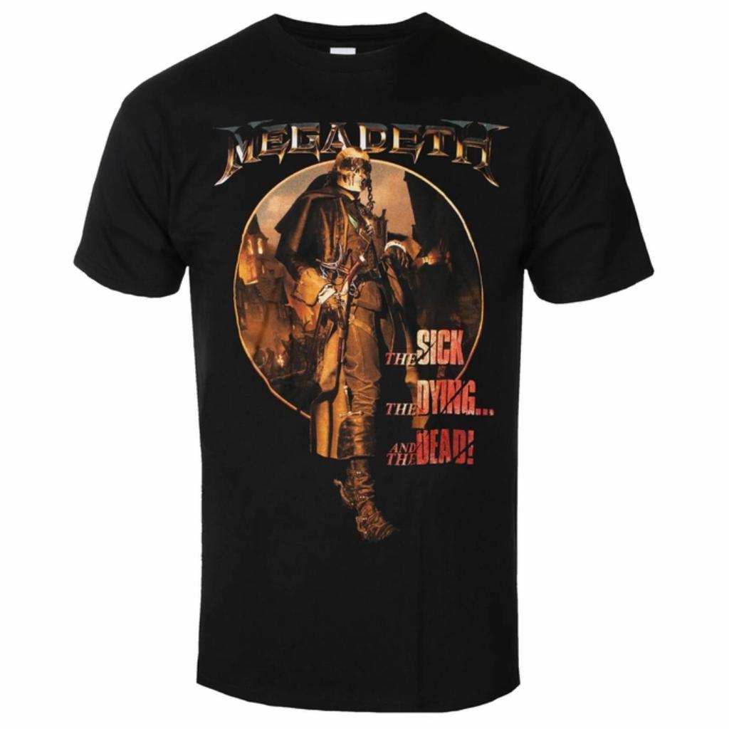 2026 Fit Unisex Megadeth Peace Sells T Shirt Thrash Vintage Metal Rock Album Cover Graphic Tees Short Sleeve Cotton TShirt