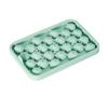 Silicone Ice Ball Mold with Lid 2 5cm Diameter Ice Sphere Maker Creative Round Ice Cube Tray for Drinks and Cocktails