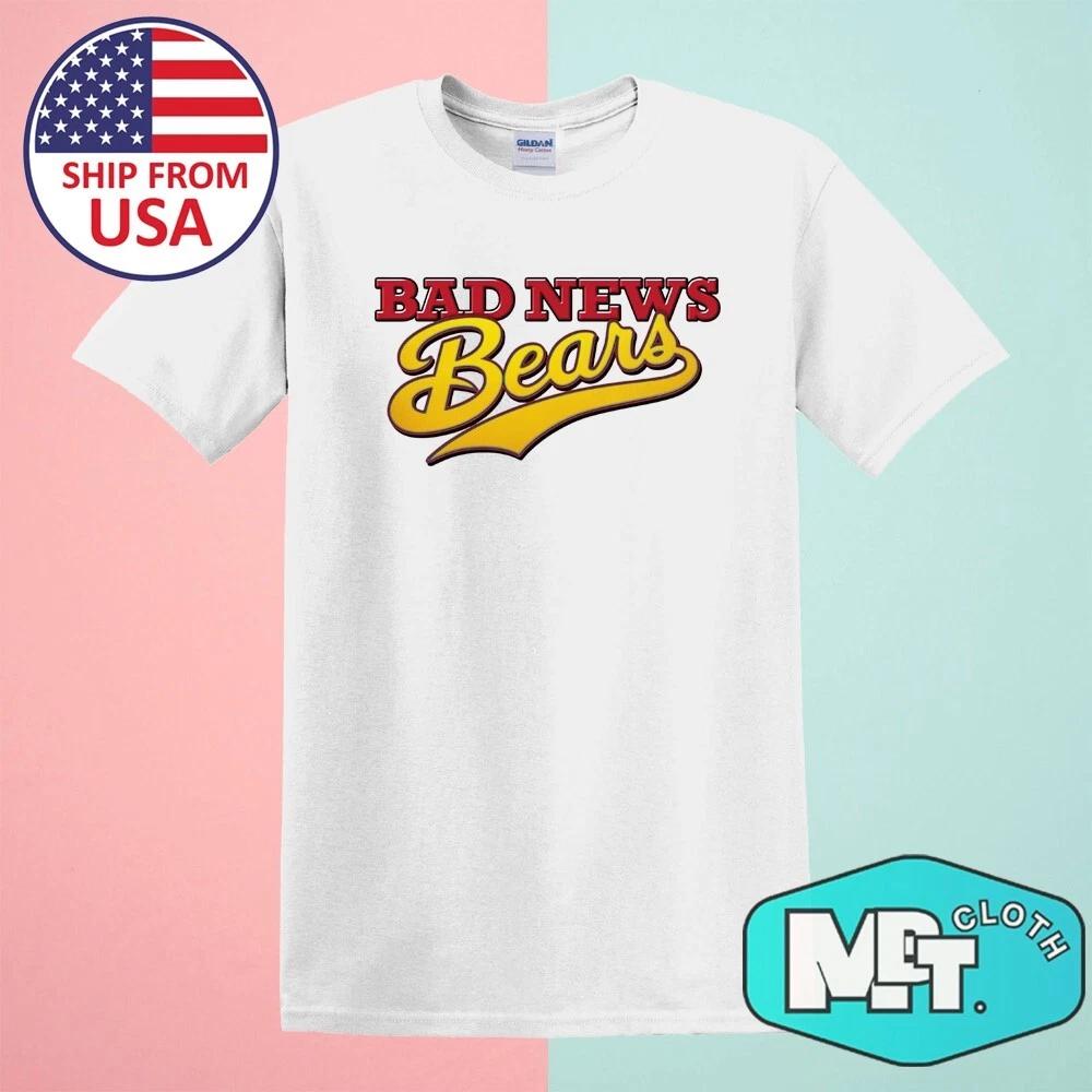 Bad News Bears Men s White Size S-5XL 2XL