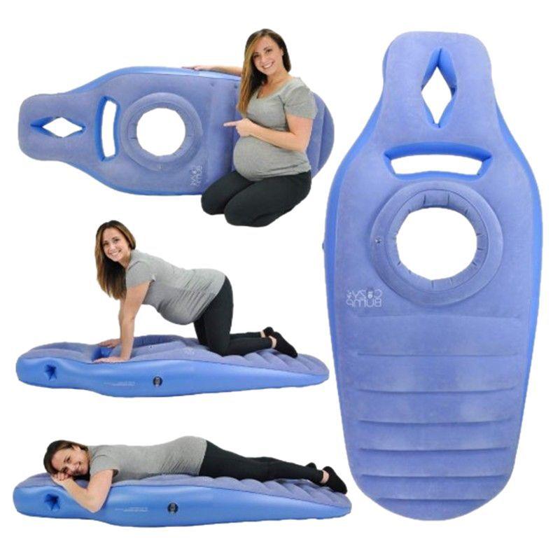 Water Mattress for Pregnant Women Inflatable Floating BedPVCMattress Flocking Thickened Mattress Mom Yoga Mat Wholesale
