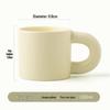 Qianyu Chubby Ceramic Mug with Large Handle