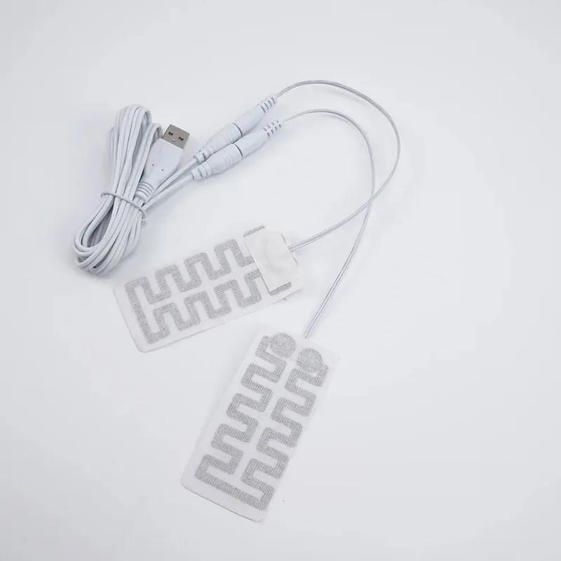 Thermal Heated Gloves USB 5V Winter Electric Heater Pads Outdoor Skis Mittens Heating Film Pad Hand Warmer Winter Sports