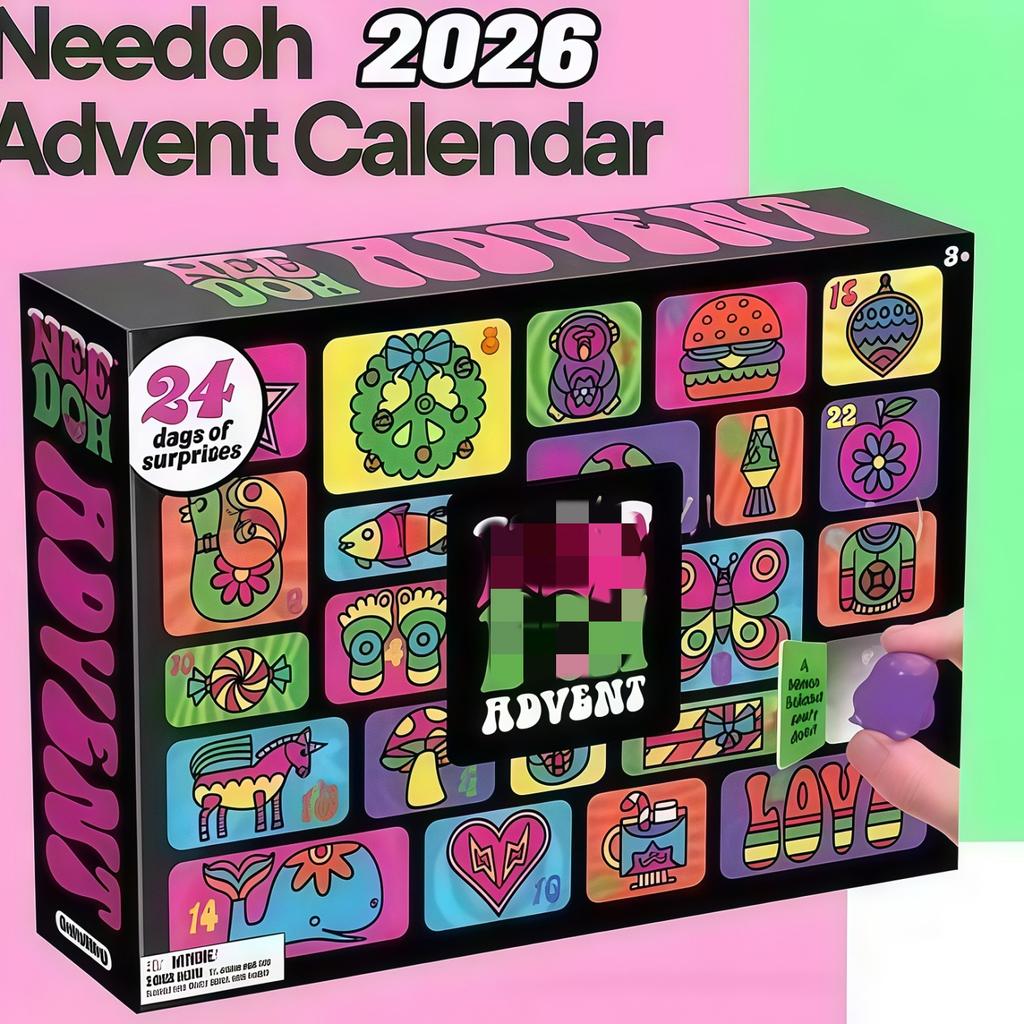 24 New Pinch Music Decompression Blind Box Toy Hole Music Blind Bag Christmas And Easter Gifts