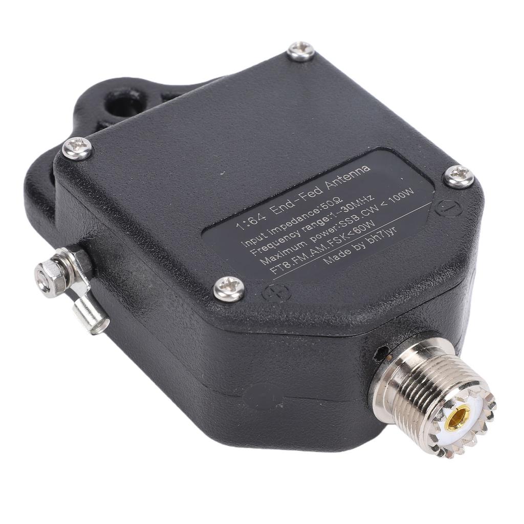 100W HF End Fed Antennae 4 Band 8 Band 1MHz To 30MHz 1:64 Balun Shortwave Radio Half Wave Antennae Support CW FM AM FT4