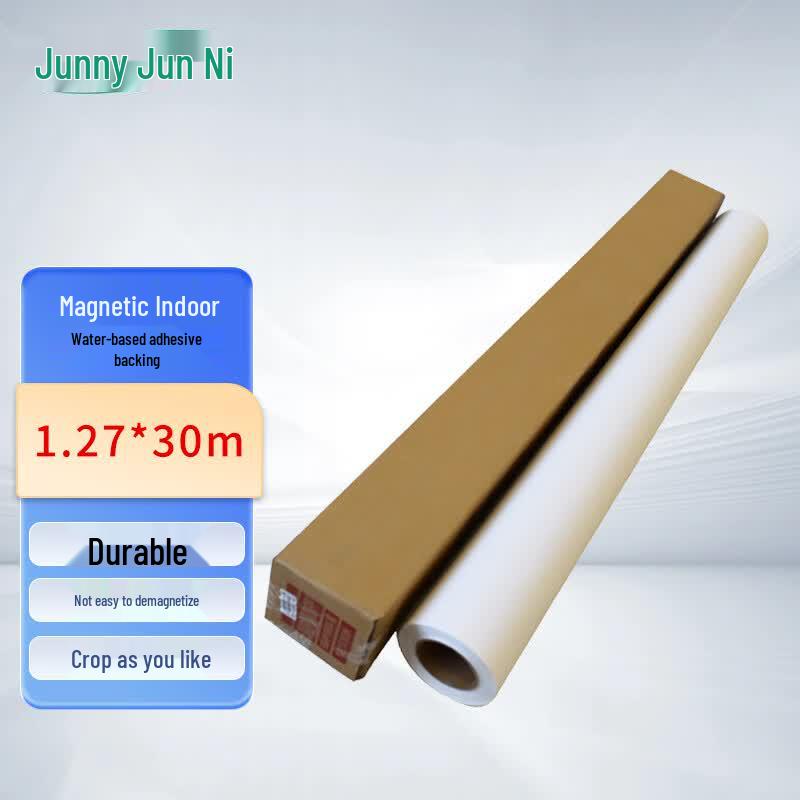 Junny Magnetic Indoor Water-based Inkjet Printing Roll 1.27m x 30m