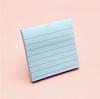 Macaron-colored Sticky Notes With Horizontal Lines