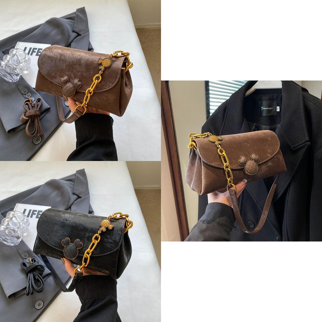 2023 New Vintage High Fashion Ladies Small Square Bag