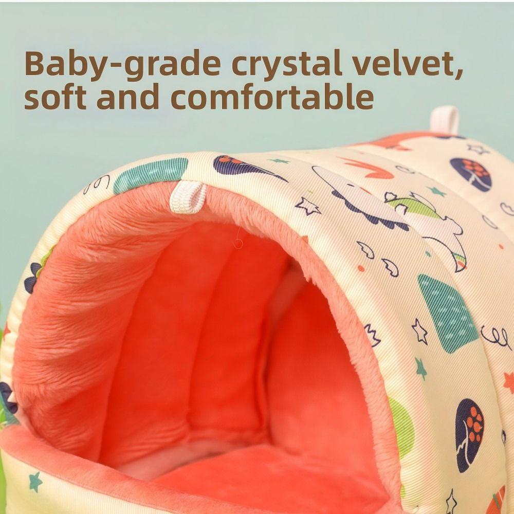 Cotton Velvet Hamster House Soft Small Pet Home New Squirrel Bed For Hedgehog Mouse Etc